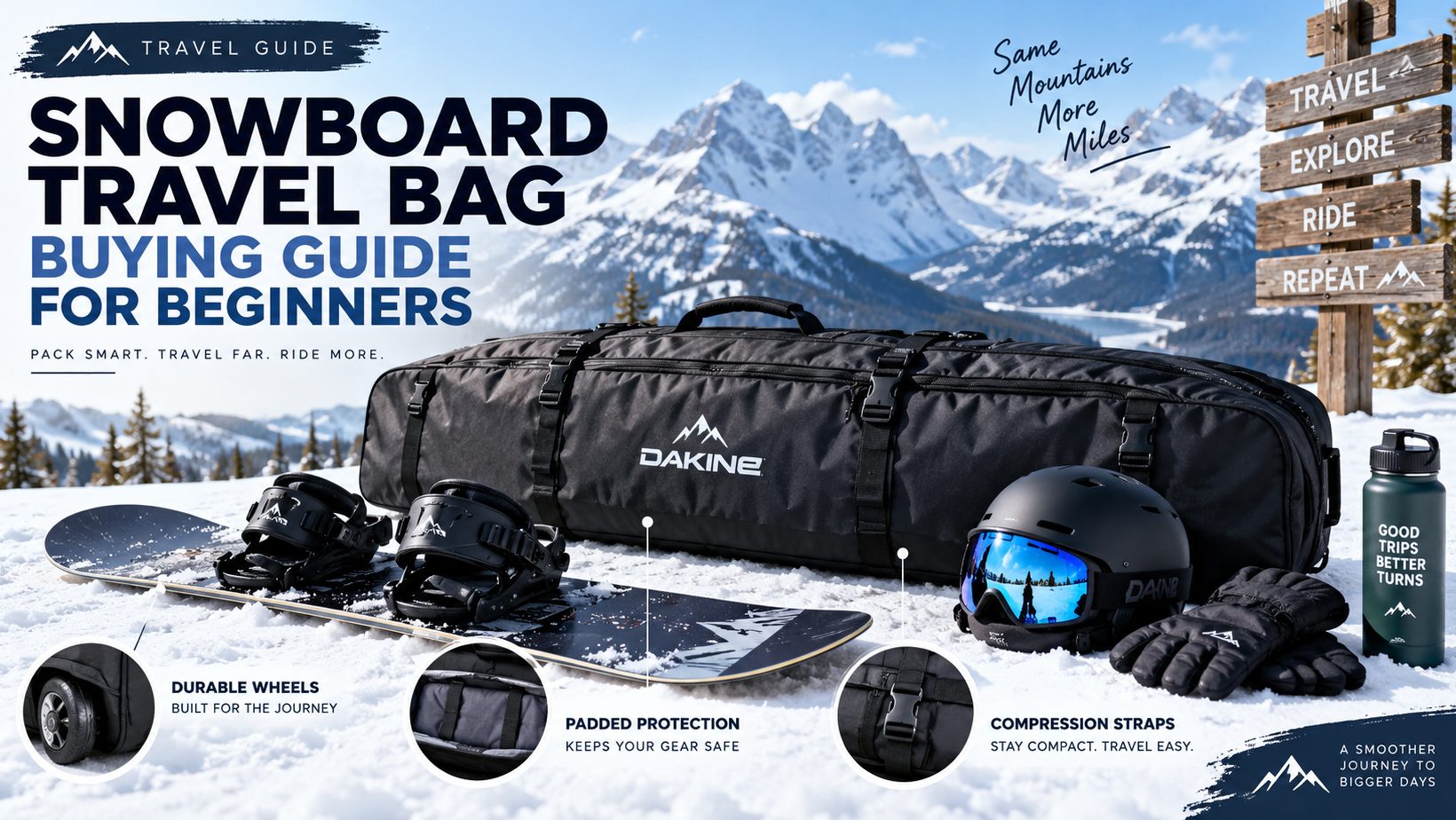 Snowboard Travel Bag Buying Guide for Beginners