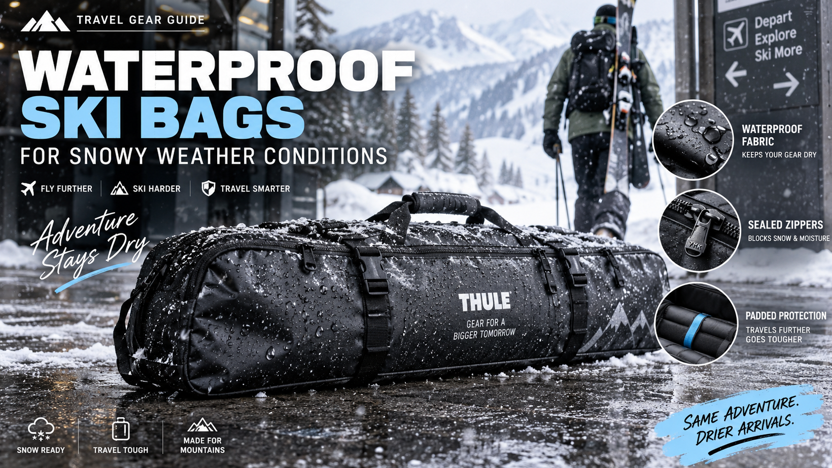 Waterproof Ski Bags for Snowy Weather Conditions